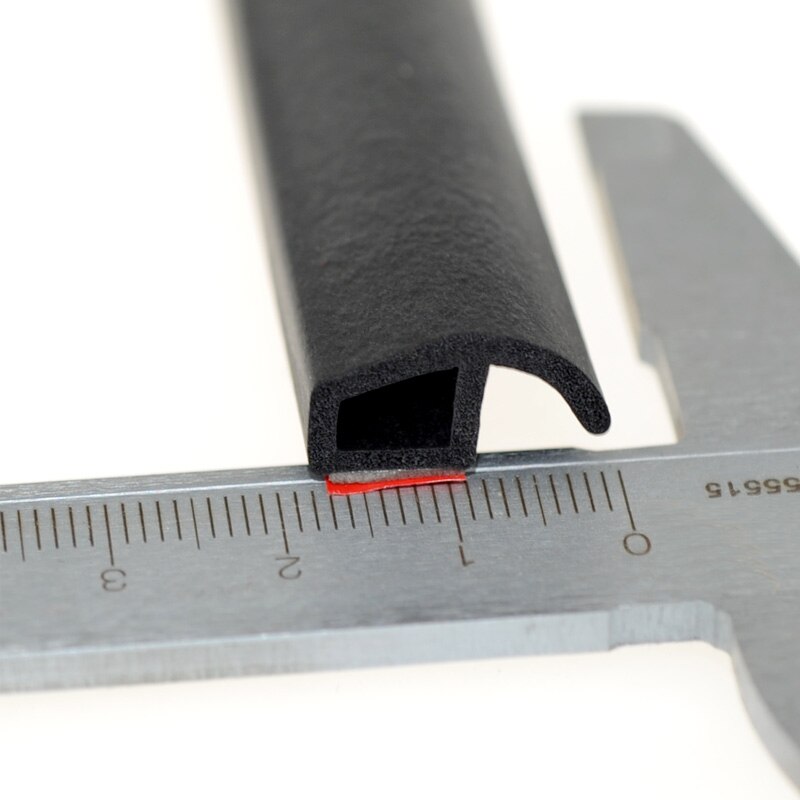 Auto Deur Afdichting Strip P Type Rubber Deur Afdichting Strip Geluidsisolatie Afdichting Rubber Voor Auto Rubber Deur Auto Geluidsisolatie