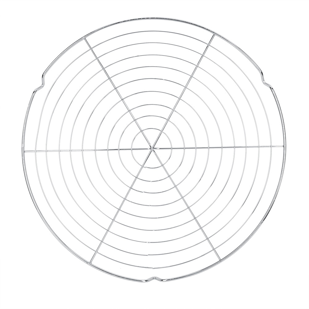 Grille de Barbecue en treillis métallique de forme ronde, filet de grille de grillades, outil de pique-nique de Camping en plein air