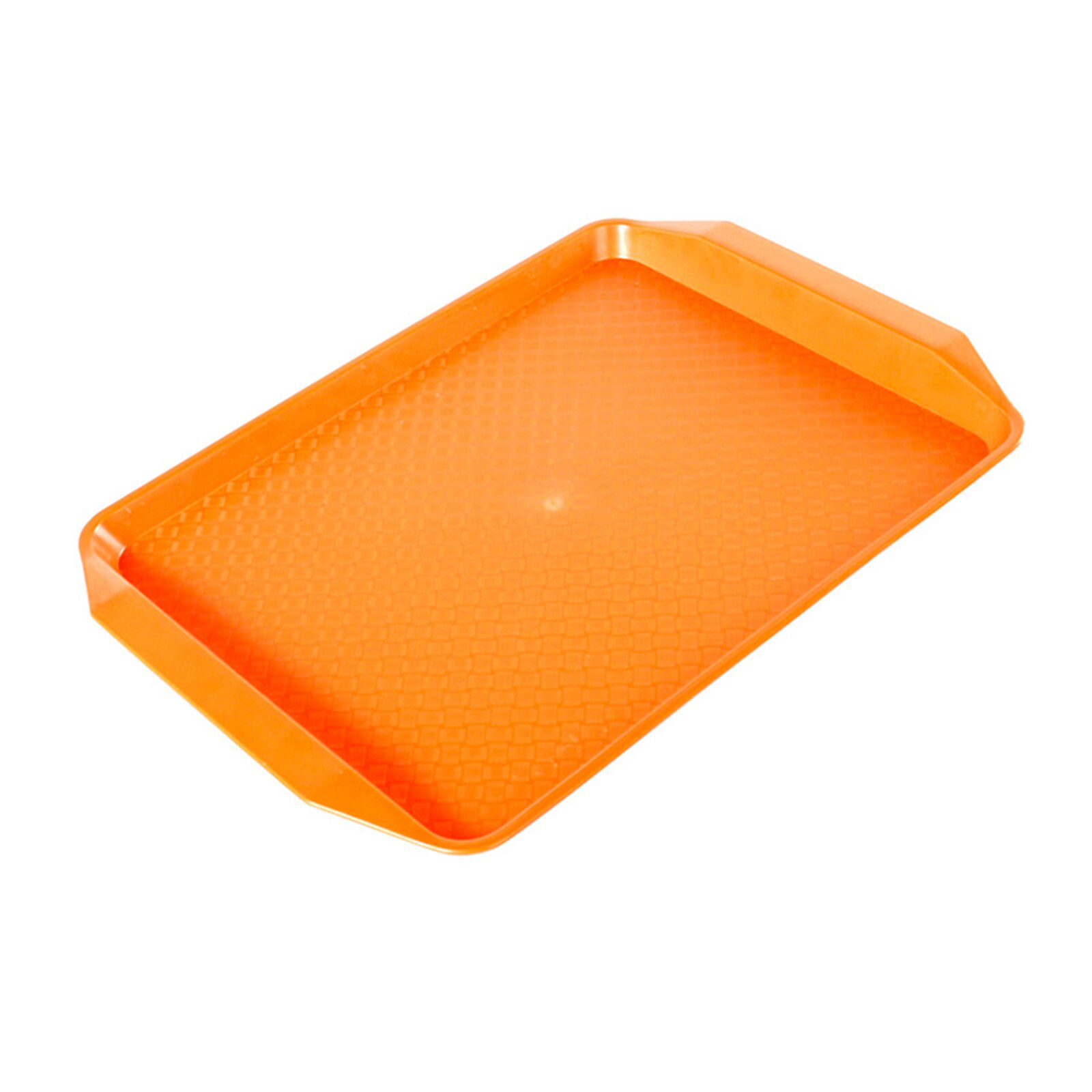 Bandeja de comida 1 Uds., bandeja de cafetería, bandeja de Café estándar, bandeja de servicio de cafetería, superficie Rectangular antideslizante de 17 pulgadas por 12 pulgadas