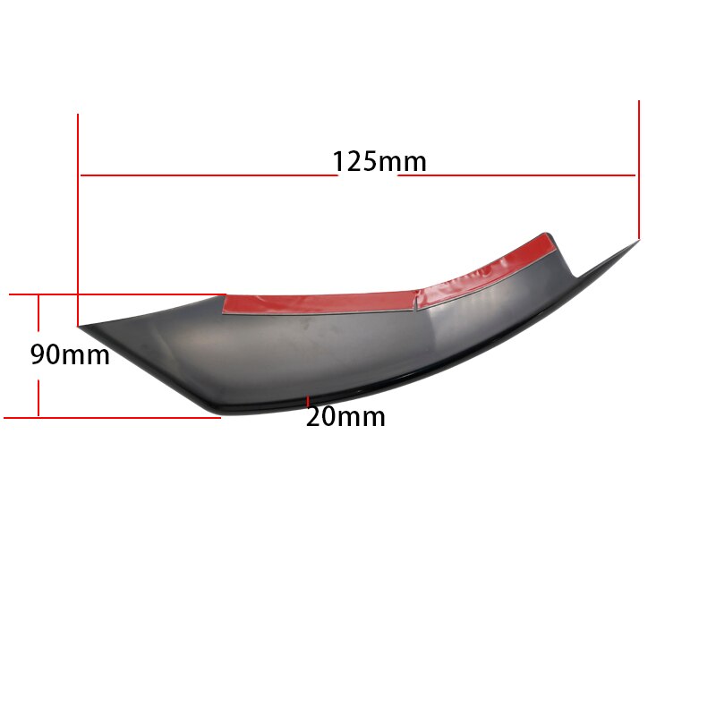 Paire d&#39;autocollants pour phare antibrouillard avant de voiture, couverture décorative pour Ford Mustang + accessoires de voiture