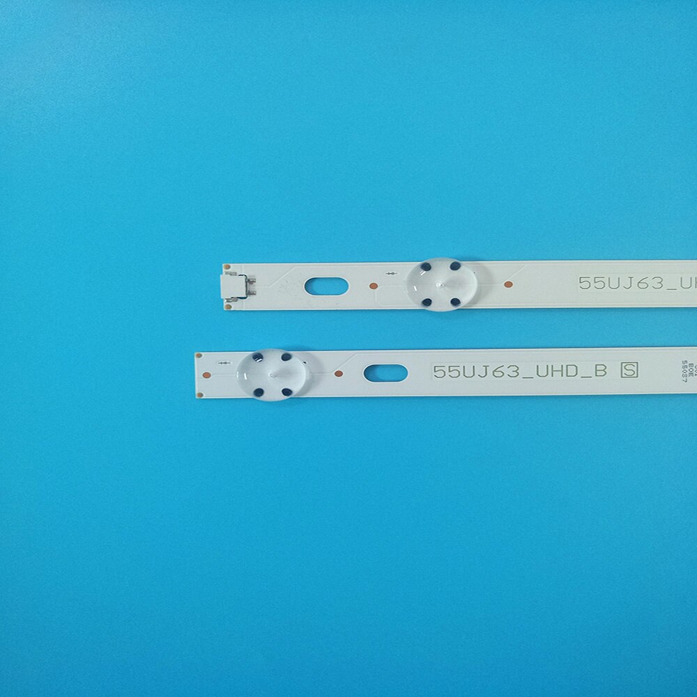 Tira de luces LED de retroiluminación Stip, accesorio para LG 55UJ630V 55UJ6300 55UJ635V 55uj63 _ uhd_a 55uj63 _ uhd_b 55lj55 _ fhd_a 55lj55 _ fhd_b, 10 unids/set/juego