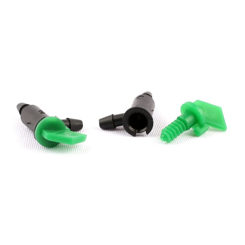 25pcs 16 Litter Flag Dripper Green Drip Head Micro Irrigation Emitter Water Saving Irrigation Emitter Garden Nursery Veg Waterin