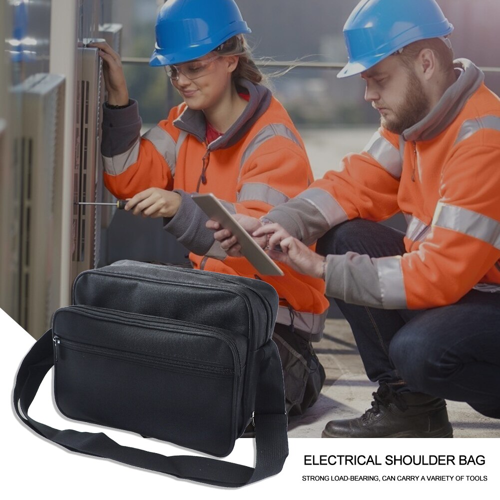 Hardware Onderdelen Elektricien Toolkit Tool Bag Multi-Functionele Single Schoudertas Oxford Canvas Beitel Elektricien Toolkit