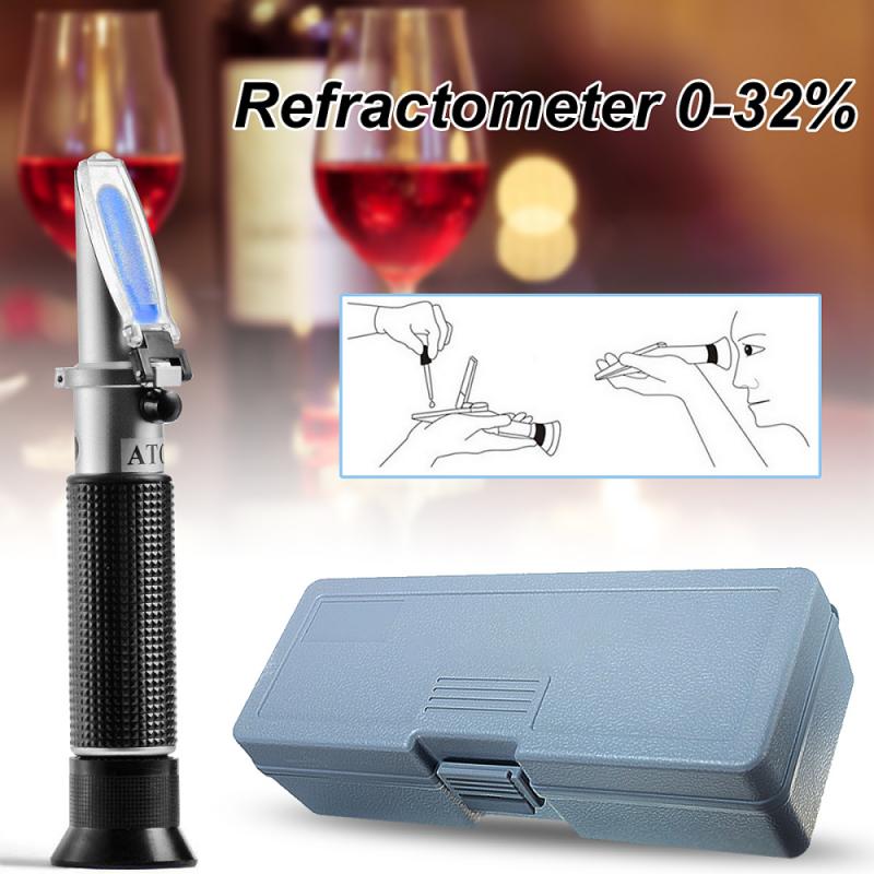 Refractometer 0–40% Brix – Meet Suikergehalte Most & Wort • - Brouwen en Distilleren
