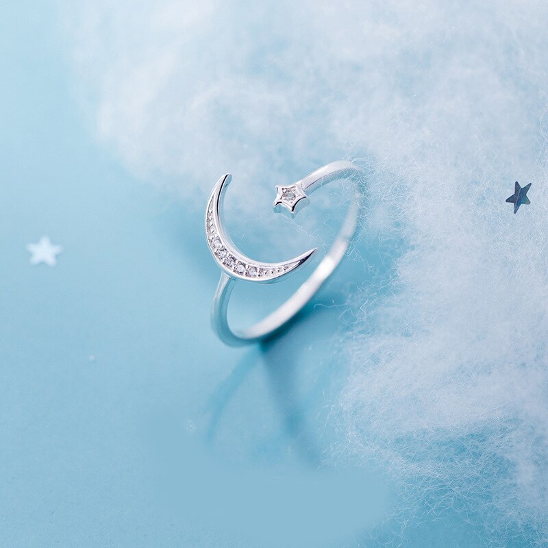 Ring Zilver 925 Dames,S925 Sterling Zilver Kitten Ring Verstelbare Ringen Minimalistische Open Ring Zilveren Duim Ring Eeuwigheid Ring Bruiloft Charme Sieraden Cadeaus Voor Mannen Meisjes Dames
