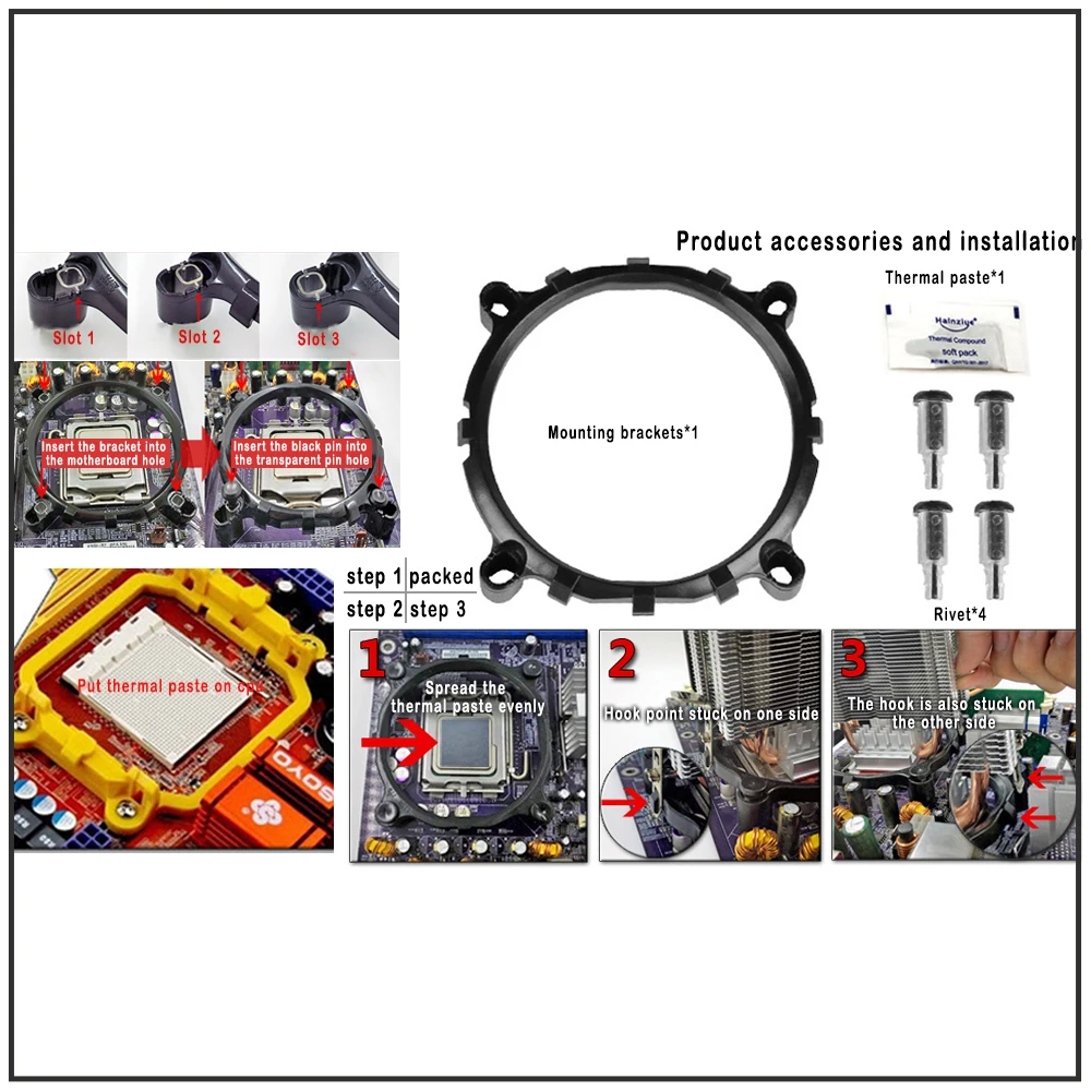 Air Cooler x99 3 pin 90mm RGB Cooling CPU Fan IWONGOU 2 Heatpipes x79 Processor Cooler for Intel Lga2011 1200 1700 AMD Radiator