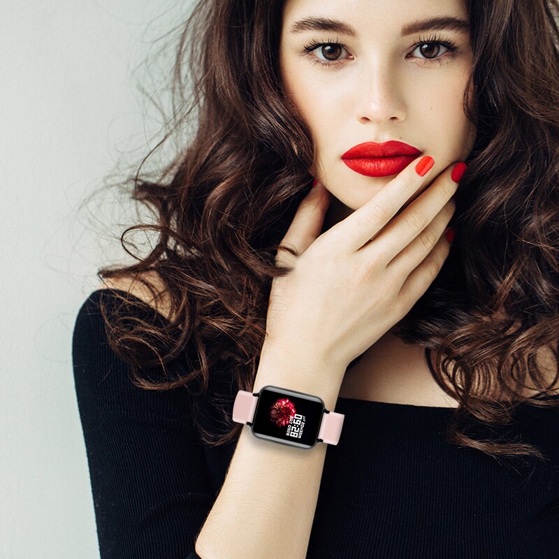 B57 Clever Uhr wasserdicht Herz Bewertung Monitor blutdruck mehrere Sport modus smartwatch frauen tragbare uhr männer Clever uhr