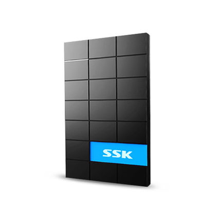 Ssk Hdd Case 2.5 Inch Sata Naar USB3.0 Ssd Adapter Voor Ssd 1 Tb 2 Tb Type C Harde Schijf drive Box Externe Hd High Speed Black SHE080: 080 Black(plastic)