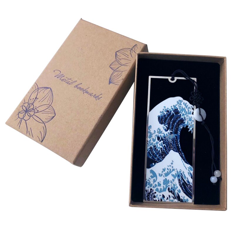 Lesezeichen mit quaste, anhänger, retro-buchclip, metall-seitenmarkierung, schreibwaren für schüler und bürobedarf