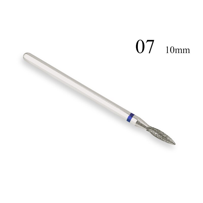 KALIBUR clou pointe céramique forets électrique cuticule propre rotatif diamant clou foret pour pédicure meulage tête ponceuse outil: 20