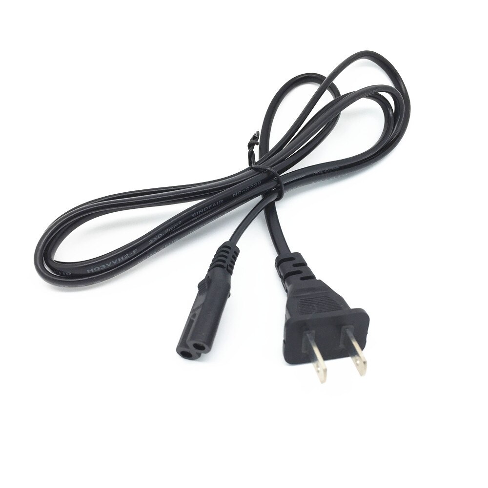 EU/US Plug 2-Prong AC Power Cord Cable Lead FOR HP Deskjet Printer Scanjet Scanner Adapter