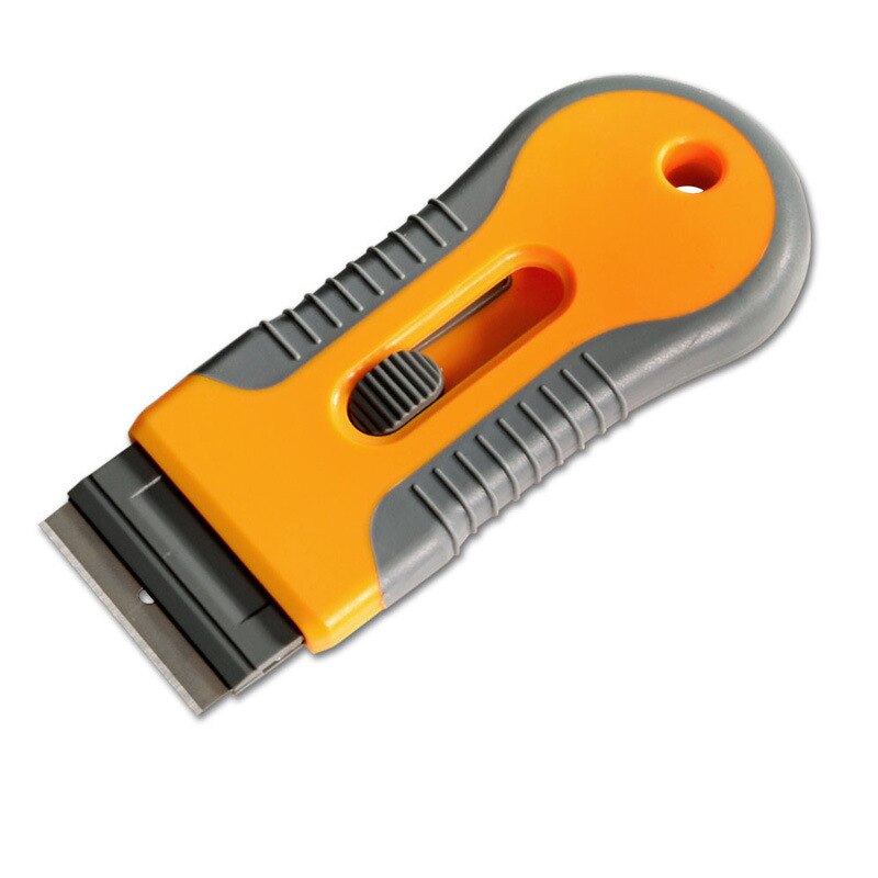 PRO Window Tint Tool Ceramic Glass Oven Cleaner Plastic Scraper Razor Blade Holder Removal Sticker Automotive Film Cleaning Tool