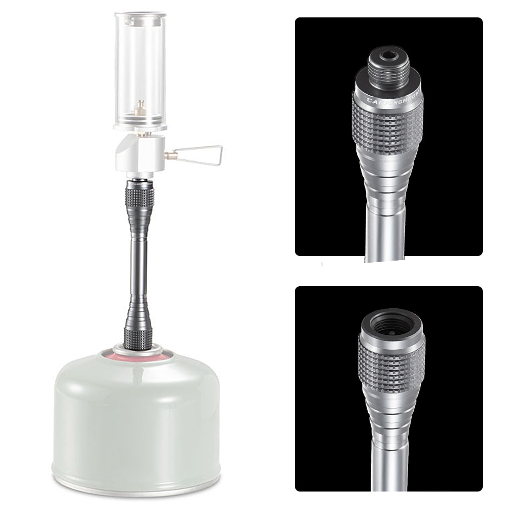 Przedłużacz latarni gazowej przedłużacz świetlówka przedłużenie lampy kempingowej na kemping piesze wycieczki