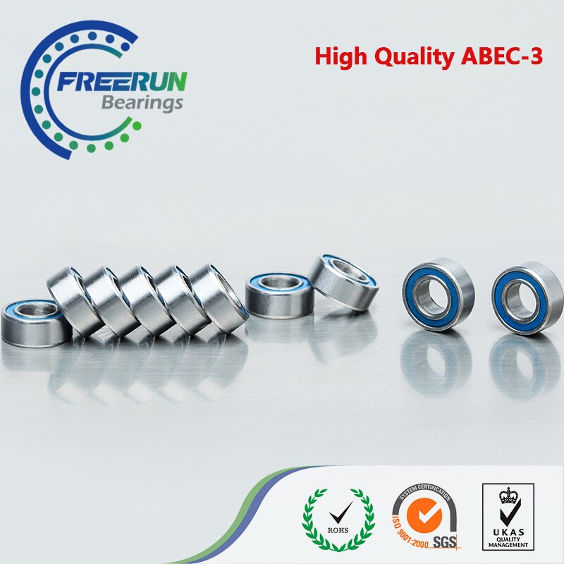 10-Pack Sealed Bearings 5x10x4 Miniature main image 1