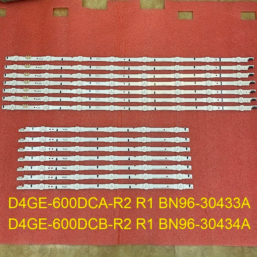 LED bar(14) for Samsung UE60J6200AW UE60H6300 UE60J6240AK UE60H6270 UE60J6240 UE60H6250 UE60H6200 BN96-30433A 30434A 30421A