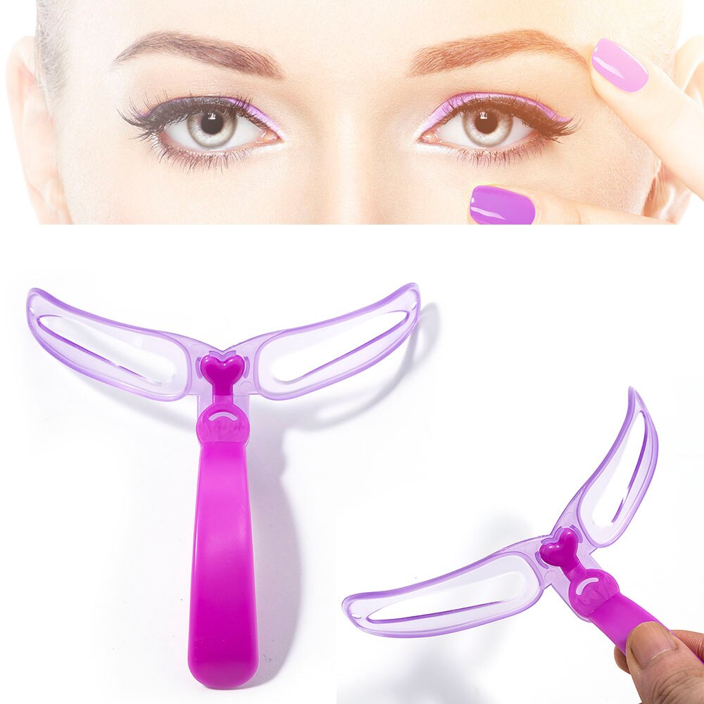 8 Stks/set Brow Stencils Herbruikbare Wenkbrauw Definiëren Stencils Eye Brow Tekening Gids Template Make Tool