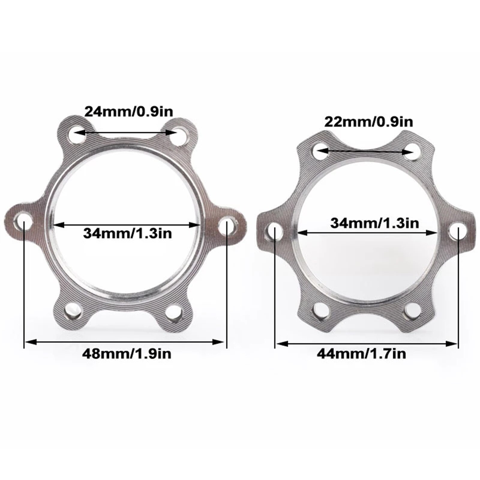 Rotore Freno A Disco Per Bici Con Blocco Centrale - 140/160/180/203mm In Acciaio Inox | Dissipazione Del Calore Per MTB, Bici Da Strada E Mountain Bike