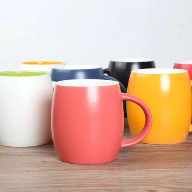Keramik smuk farverig ølkrus kaffekop caneca tegneserie xicaras mavemælk drikkevarer morgenmad vandkop