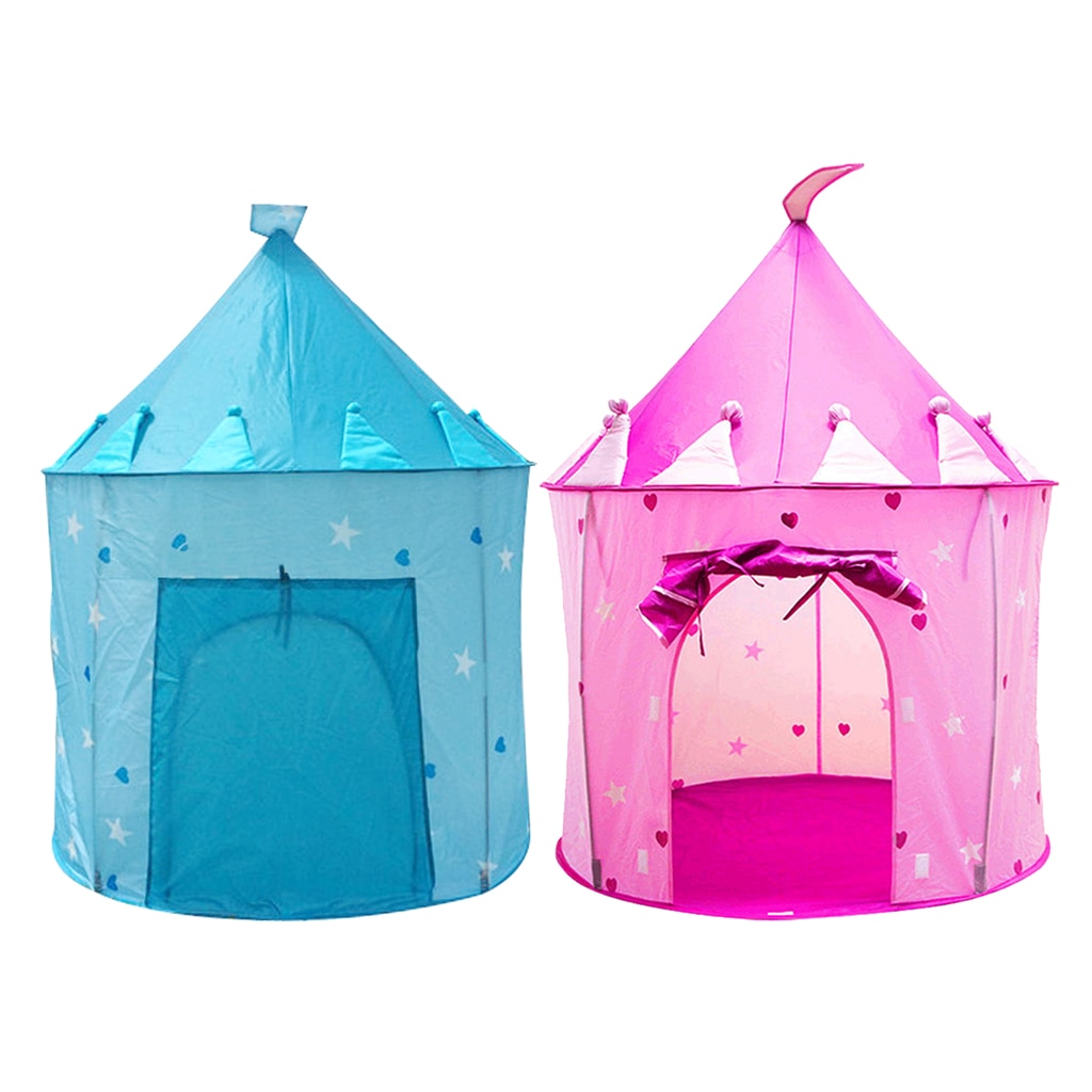 Opvouwbare Meisjes Prinses Fee Spelen Tent Kids Castle Cubby Speelhuis Speelgoed