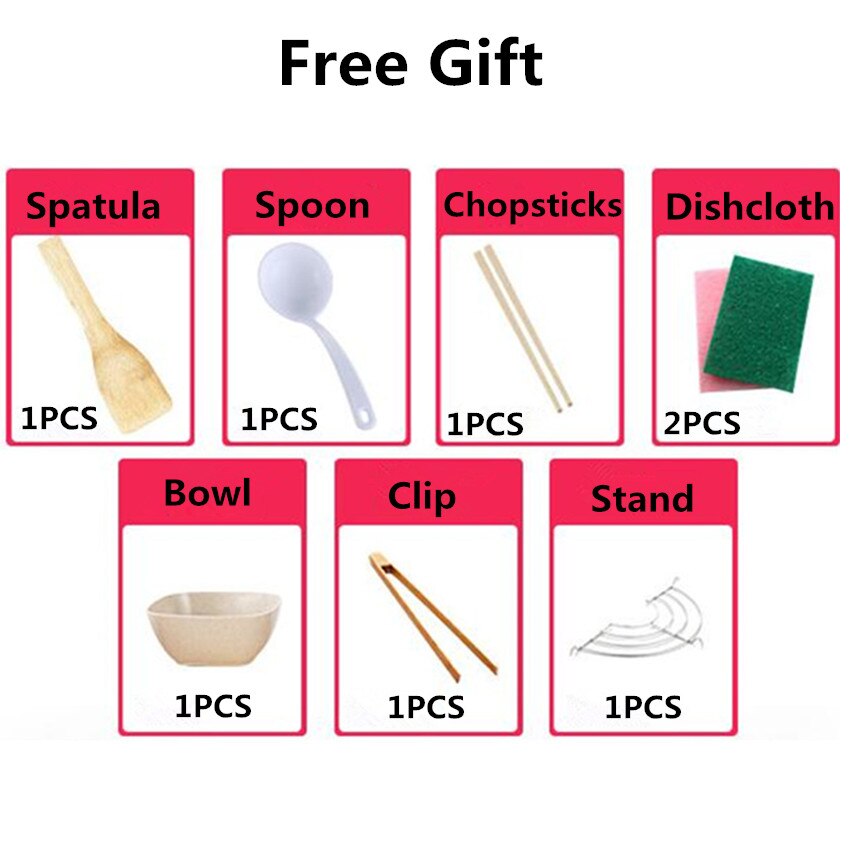 2L Mini Rice Cooker Non-stick Cooking Pot Portable Electric Cooker MultiCookers With Steamer Kitchen Cooker Tools