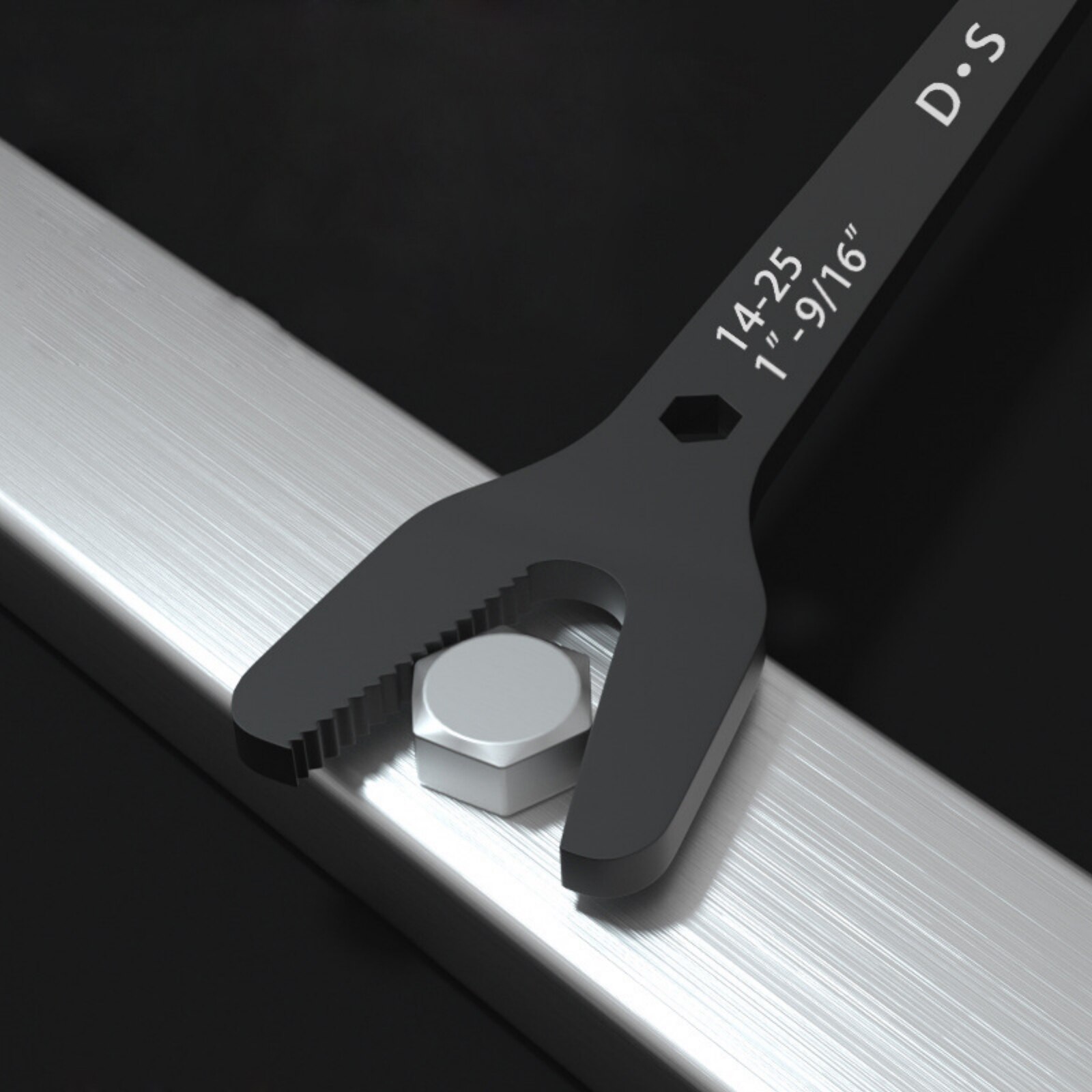 Adjustable Wrench 6-25mm Adjustable Spanner Ratchet Keys Mechanical Workshop Tools Multi-tool Wrenches Ratchet for Heads Hand