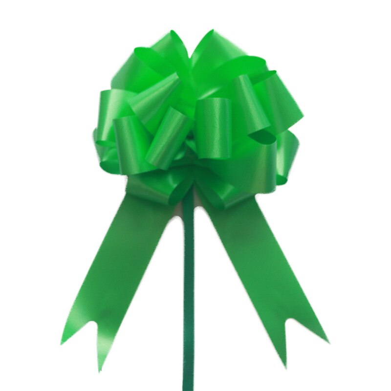 30/10 pièces grand ruban tirer arcs tirer arcs noeud ruban tirer arcs grand tirer arc avec ruban tirer arcs avec ruban décor: S / green