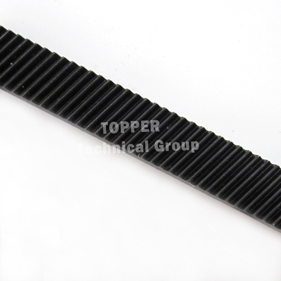 1.25 mod cnc router gear rack Lengte 670mm met 96mm of 124mm rondsel.