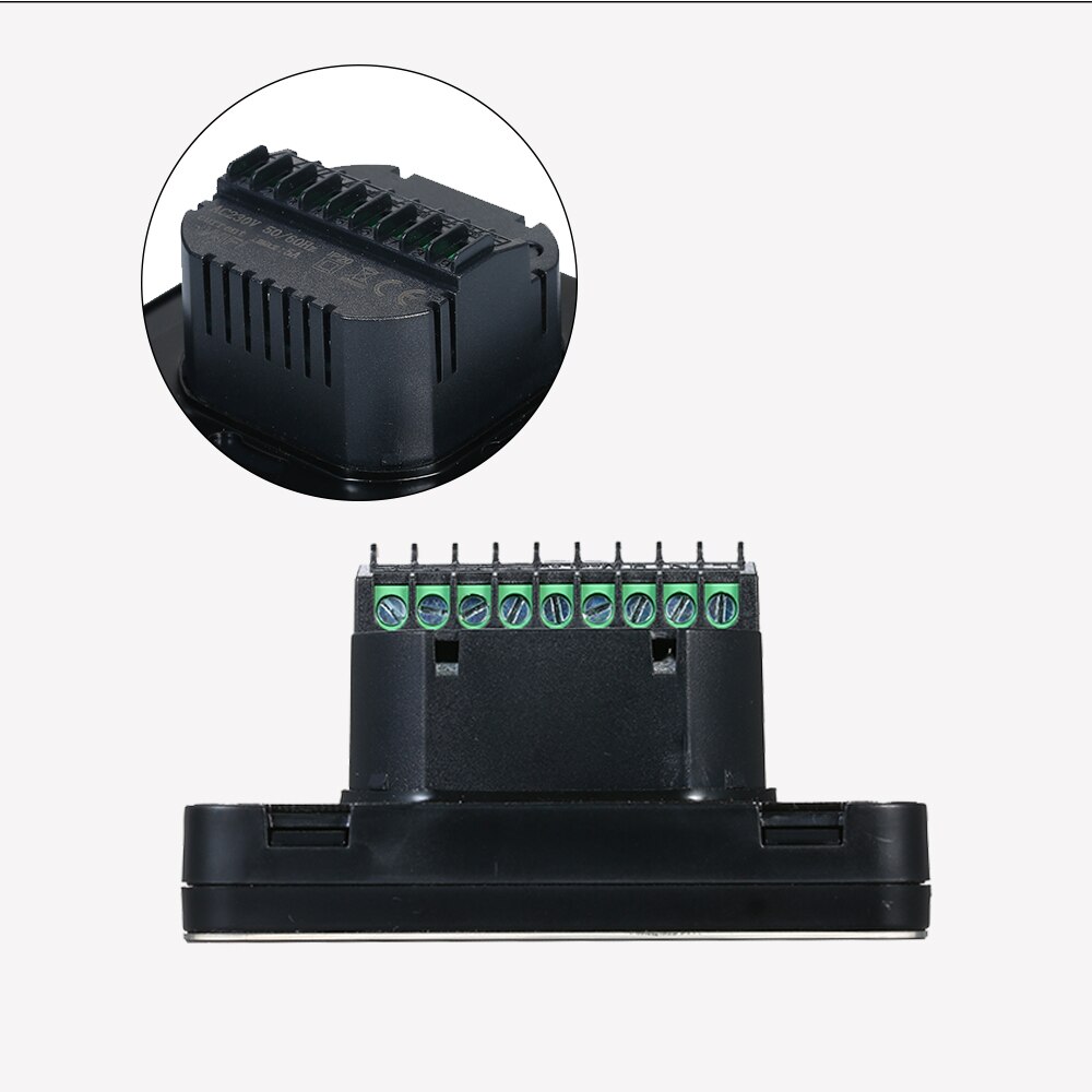 WiFi Touch Scereen Central Air Conditioner Fan Thermostat Digital Programmable Temperature Controller Smart Home Remote Control