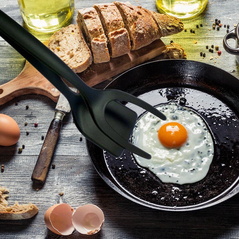 chwyt oraz trzepnięcie jajko naleśnik łopatka silikonowe francuskie tosty omlet narzędzia kuchenne 3