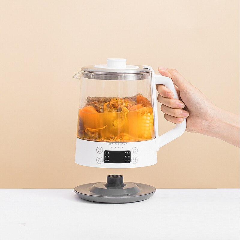 220V multifonctionnel bouilloire électrique verre thé Maker maison cuisine automatique garder au santé Pot avec affichage de la température