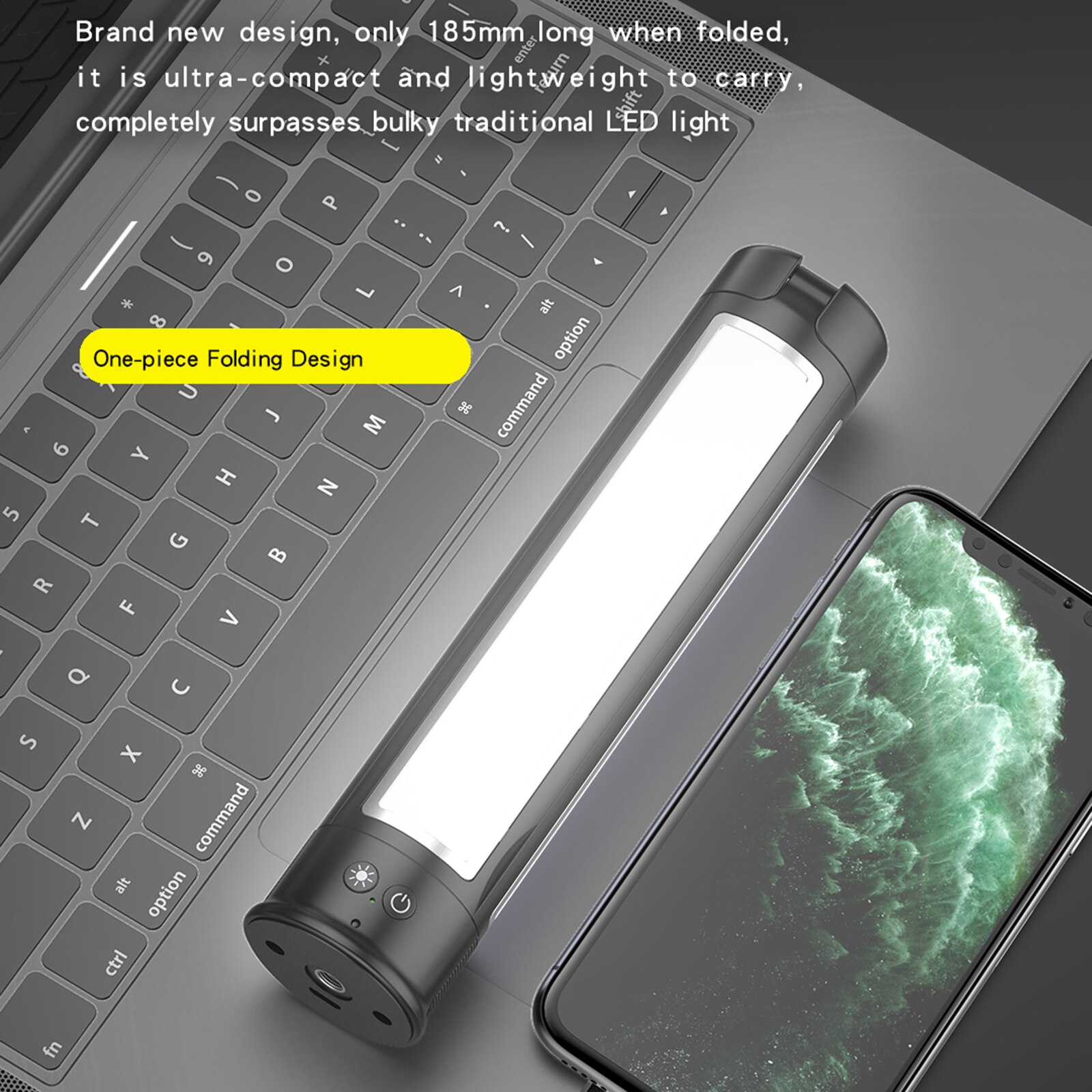 Fill Light Beauty Lamp Fold Photography Multifunctional Outdoor Multifunction Rechargeable Photographic Lighting