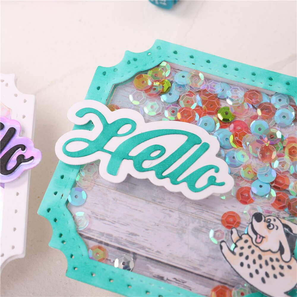 Weihnachtliche Stanzschablonen Aus Metall – DIY Präge-Schablonen Für Karten & Scrapbooking, Set