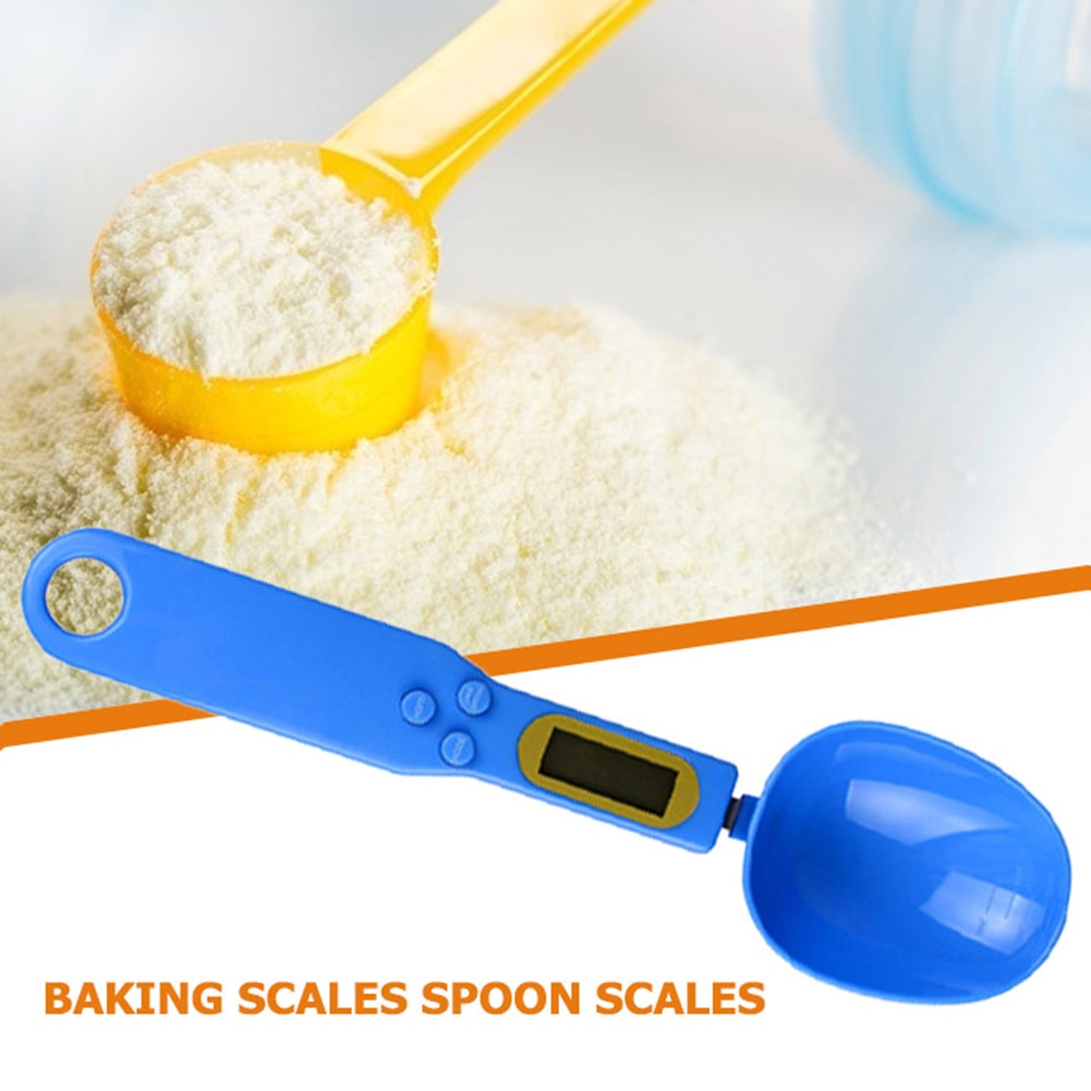 Offre Spéciale cuisine cuillère à mesurer avec écran LCD numérique électronique cuisson 500g/0.1g échelles pour outils de cuisine domestique