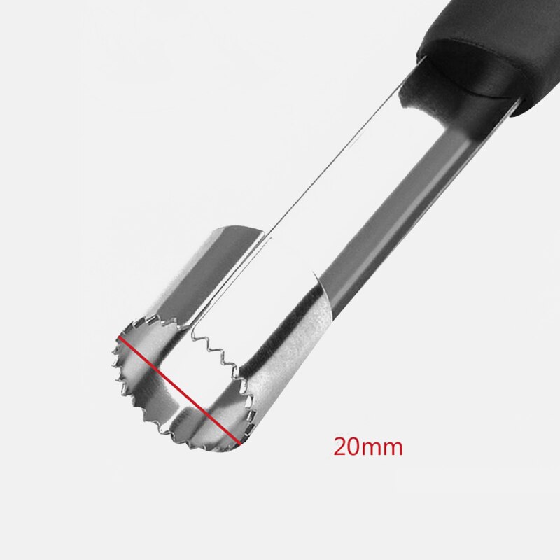 180mm(7'') Fruit Core Seed Remover Pepper Remove Pit Gadget Apple Corer Pitter Pear Bell Twist Stoner Easy Tools Kitchen Tool