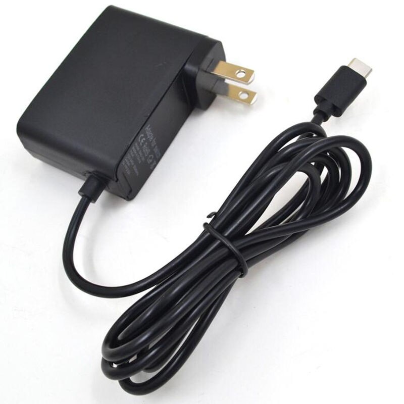 Ue prise US maison voyage mur alimentation USB type C adaptateur de charge ca câble chargeur rapide pour nintention Switch NS Lite Console: US Plug