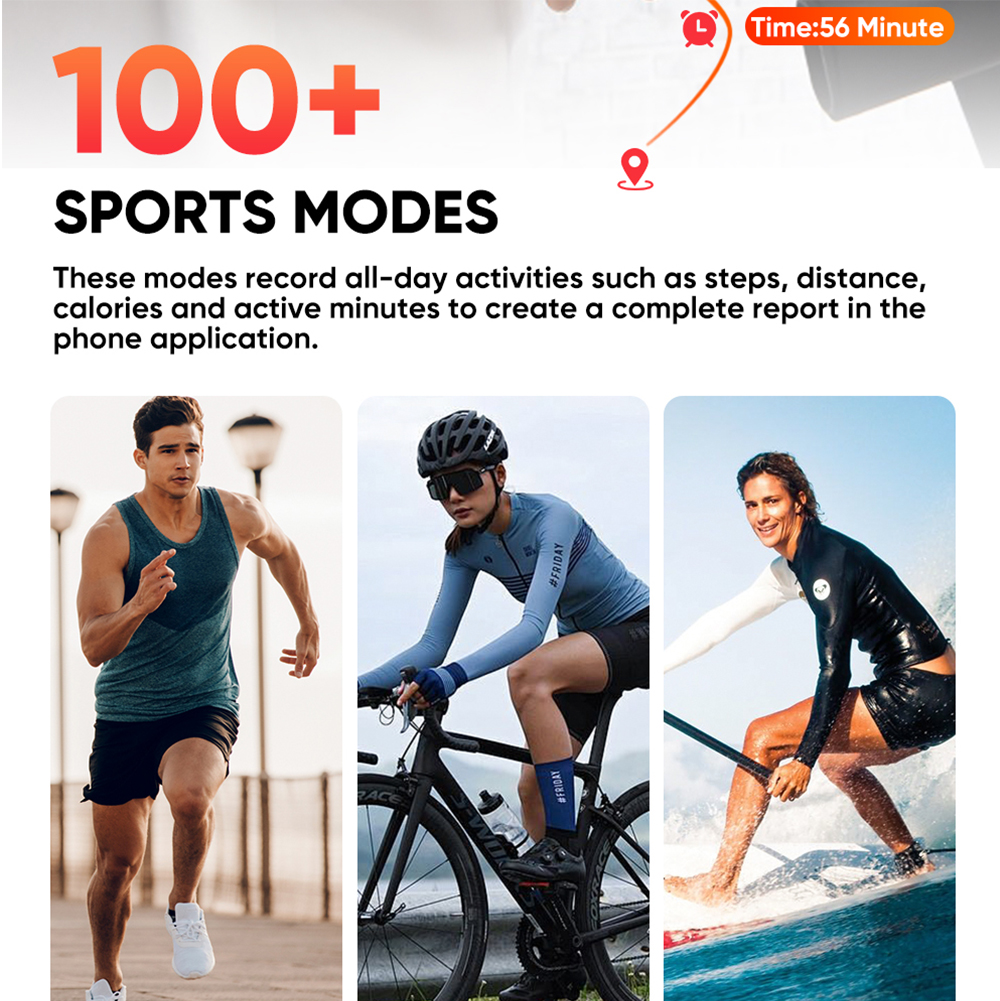 Wytrzymały inteligentny zegarek 1000mAh połączenia Bluetooth mężczyźni kobiety Smartwatch bransoletka zdatność sportowy niestandardowy zegarek twarz 2025 nowość dla Xiaomi