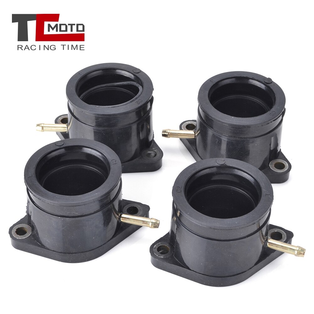 Tcmoto för yamaha  xj900 xj 900 xj900f 4bb 58 lmotorcykel förgasare intag gränssnitt carb adapter 31a-13586-00 31a-13596-00
