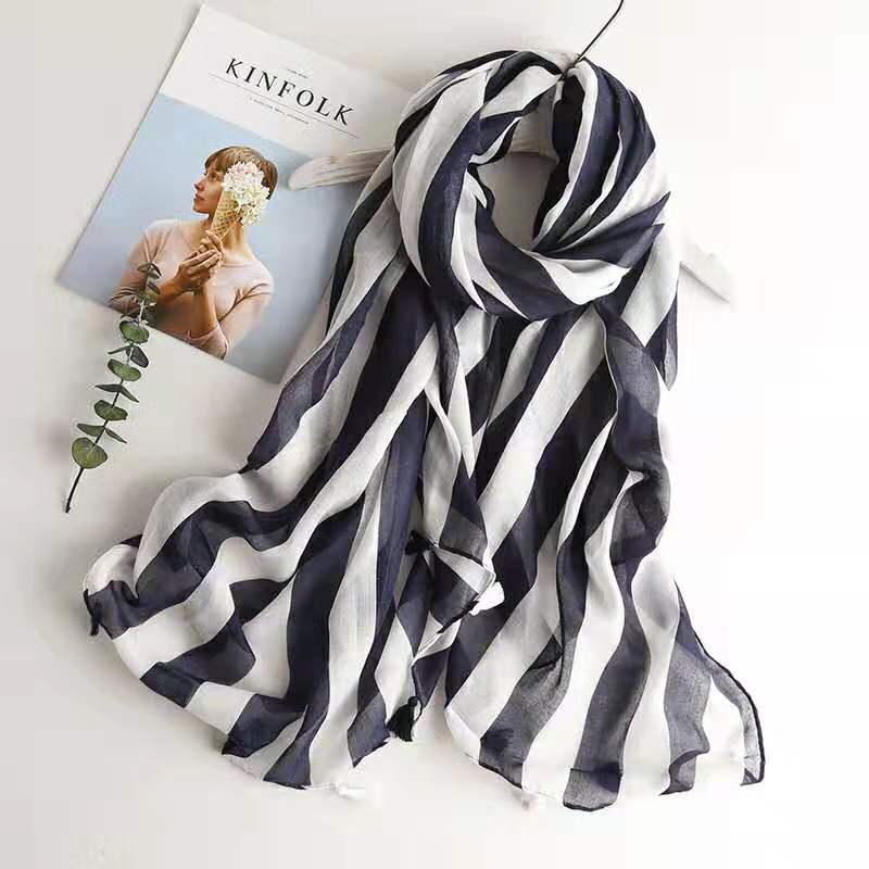 VISROVER-Long foulard en Viscose Shaw | Longue écharpe, imprimé Tropical, pour robe de plage, écharpe d'été pour femmes,: 29