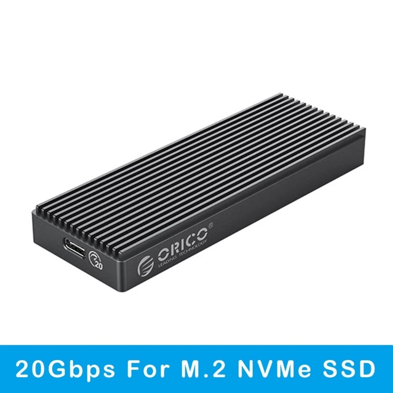 ORICO USB 3,2 Typ-C Handy, Mobiltelefon SSD Externe fallen 20Gbps hoch Geschwindigkeit M.2 NVMe M Schlüssel B + M Schlüssel fest Zustand Antrieb Gehäbenutzen