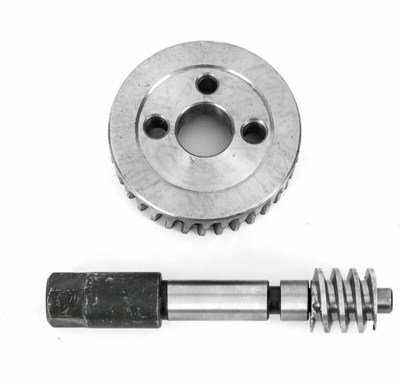 CNC Milling Machine Parts -Adjustable Worm +Turbine Gear Replacement For Bridgeport Mill Part