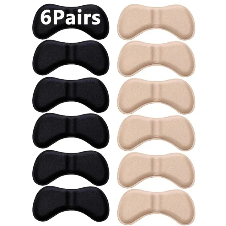 Heel Insoles Patch Pain Relief Anti-wear Cushion Pads Feet Care Heel Protector Adhesive Back Sticker Shoes Insert Insole: green
