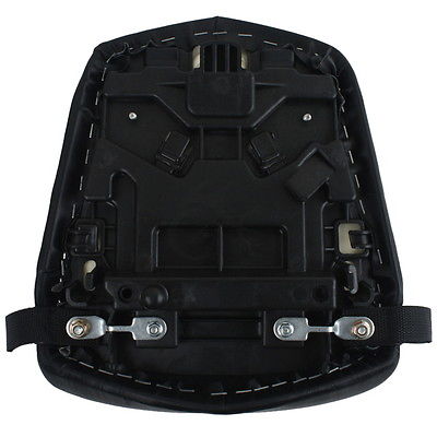 Motocicleta trasera negra pasajero cojín del asiento para Yamaha YZF R6 YZF-R6 2003-2005 04