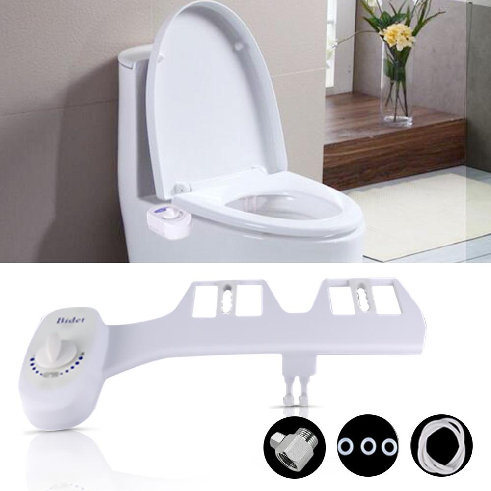 Bidet Mechanische Zelfreinigende Intrekbare Mondstuk Met Buis Installeren Wassen Water Spray Toilet Seat Attachment Non Elektrische