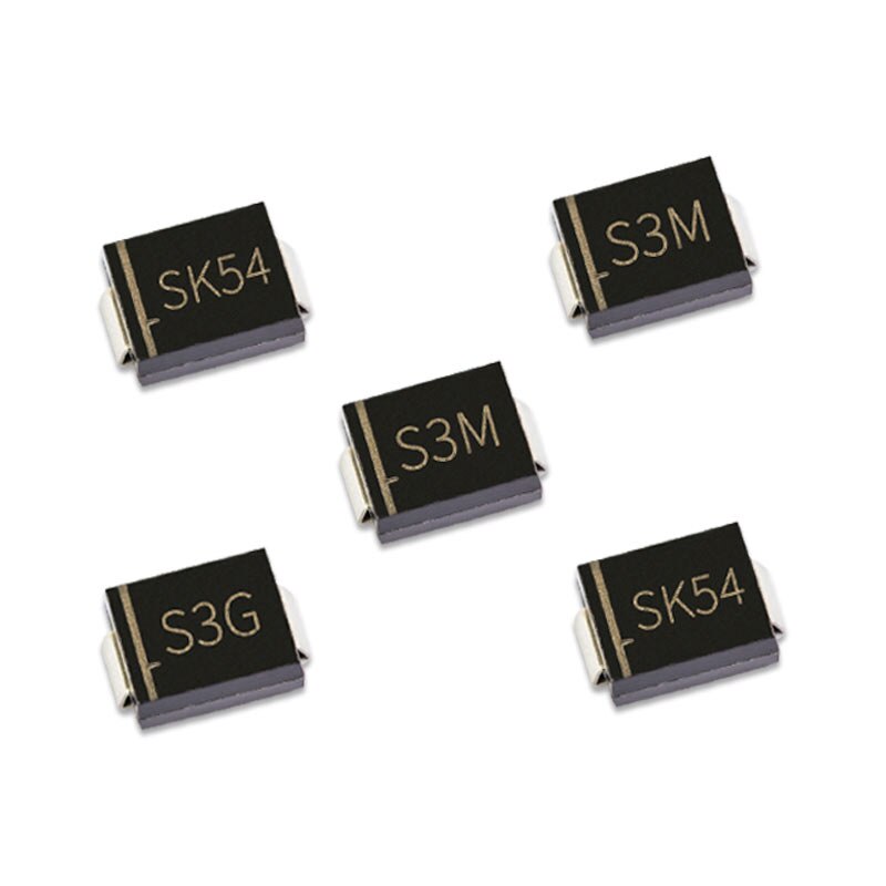 50Pcs Smd Gelijkrichter Diode SK56 SK54 SK34 S35 S3M 3A 50V 100V 200V 400V 600V 800V 1000V Elektronische Componenten Diy Smc DO-214AB