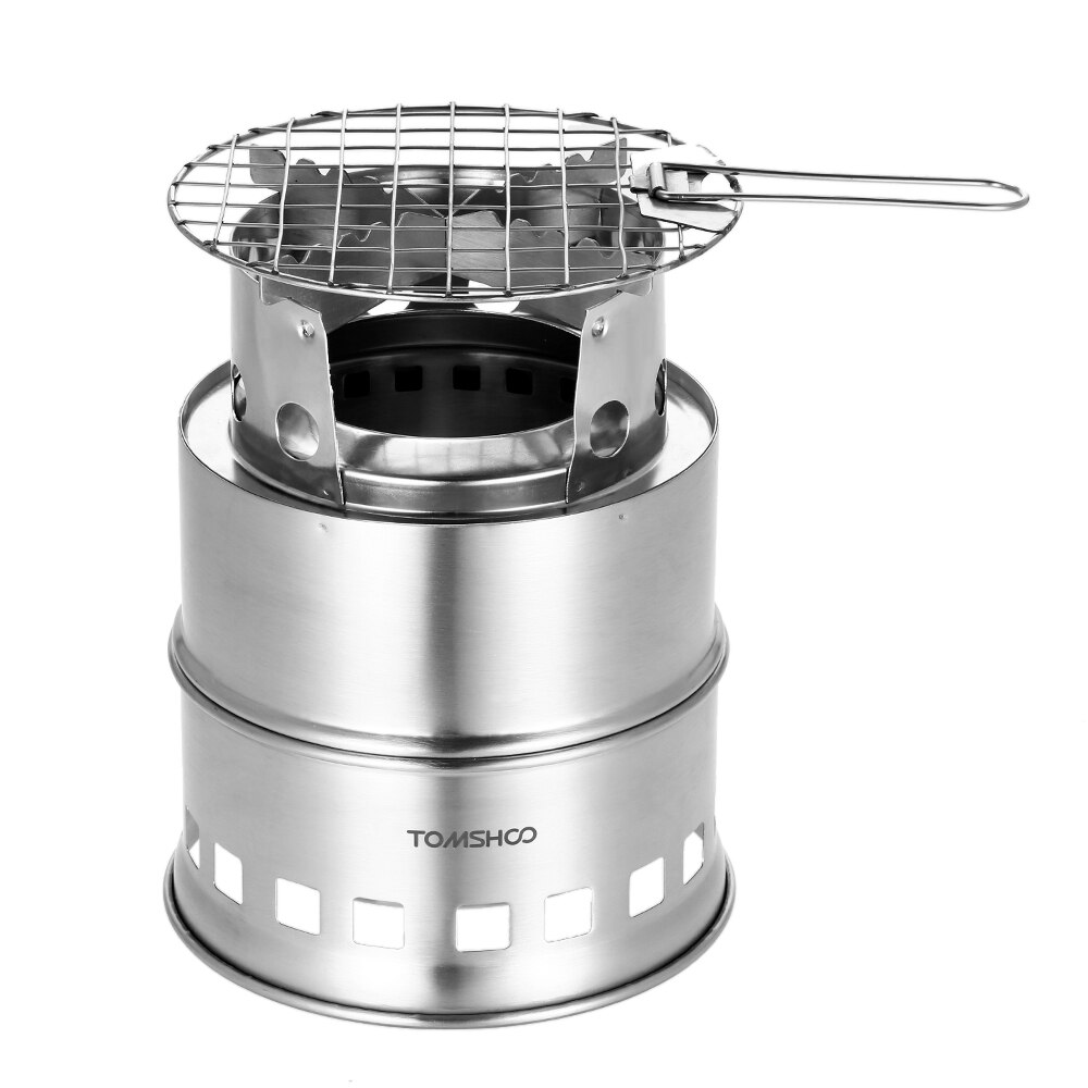 Réchaud d&#39;extérieur démontable pour camping, poêle à bois pour pique-nique, barbecue, randonnée: type 1
