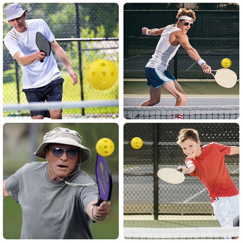 12 stk hullball poly plast baseball treningstrening for å slå batting hit bay golf treningsball  #4 a 13