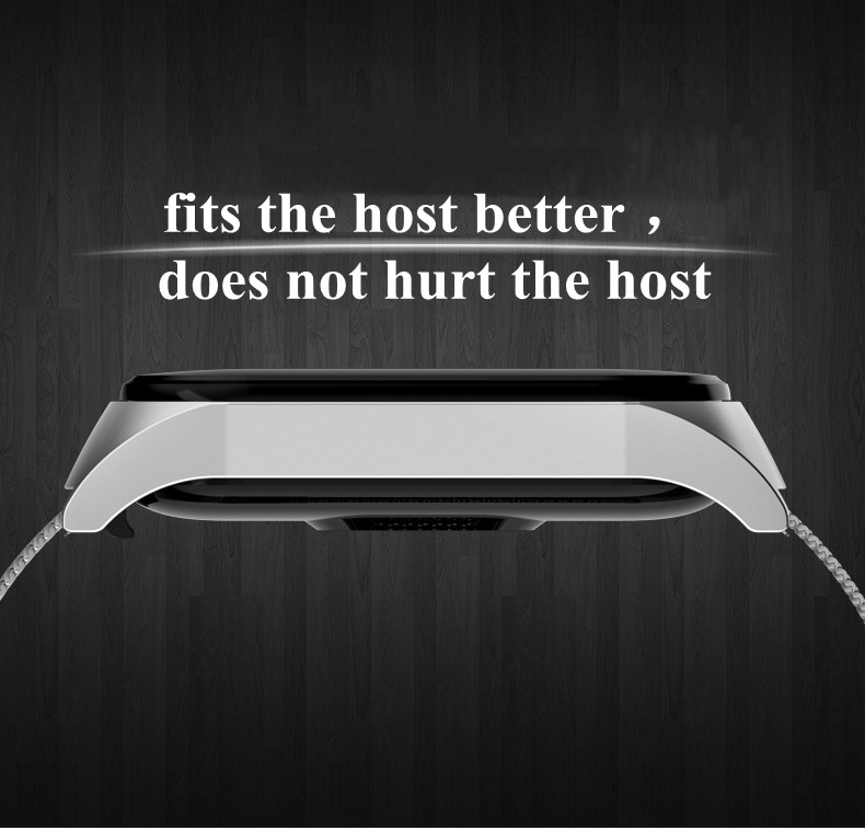 Strap For Xiaomi Mi Band 7 3 4 5 6 Wrist Metal Bracelet Screwless Stainless Steel MIband for Mi Band 7 6 4 3 5 Strap Wristbands