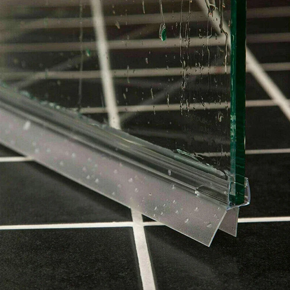 2 Stuks Douchedeur Water Strip Pakking 12-23 Mm Water Deflector Vervanging Strip Voor Thuis Badkamer Decoratie Hardware accessoires