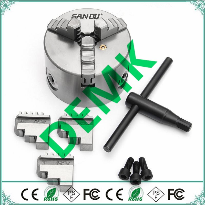 K11-80 K11 80 high-precision three/3 jaw chuck self-centering chucks 80mm 3 inch for Mechanical lathe,Mini lathe