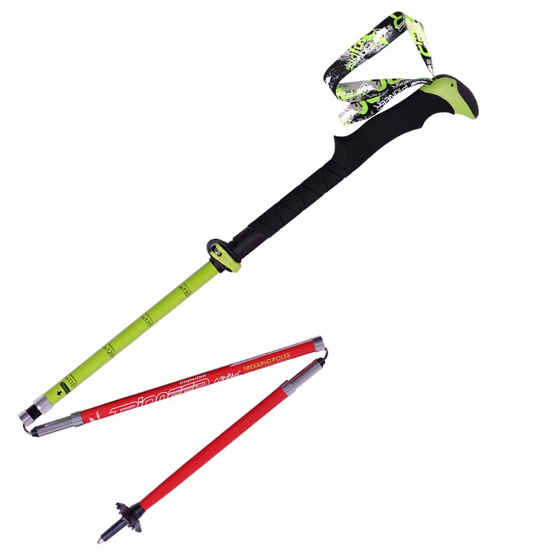 1 Pcs Ultralight Folding Nordic Walking Stick Carb... Vicedeal